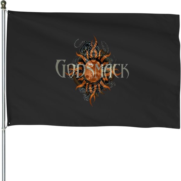Godsmack Band Rock Godsmackgodsmackgodsmackgodsmack Godsmack Slayerr Band Classic House Flags-image