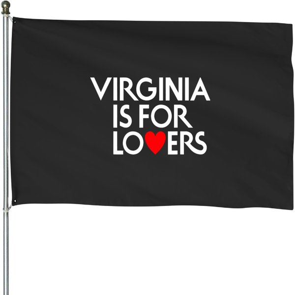 Virginia Is For The Lovers For , Wo House Flags-image