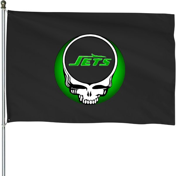 Jets Football House Flags-image