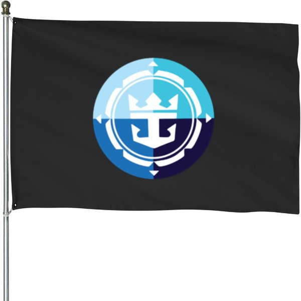 Royal Caribbean Logo House Flags-image