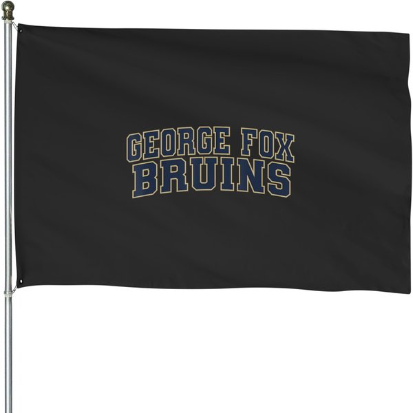 George Fox University Bruins Arch01 House Flags-image