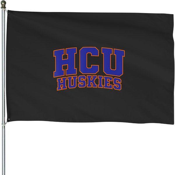 Houston Christian University Huskies 02 House Flags-image