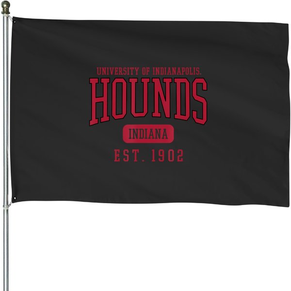 University Of Indianapolis Uindy Greyhounds Est Date House Flags-image