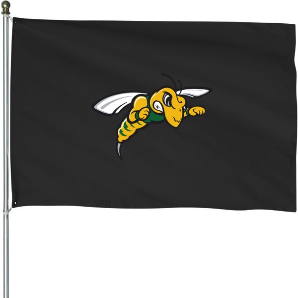 Go To Black Hills State University (Bhsu) Yellow Jackets House Flags-image