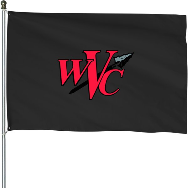 Wabash Valley College Wvc Warriors In Mount Carmel House Flags-image