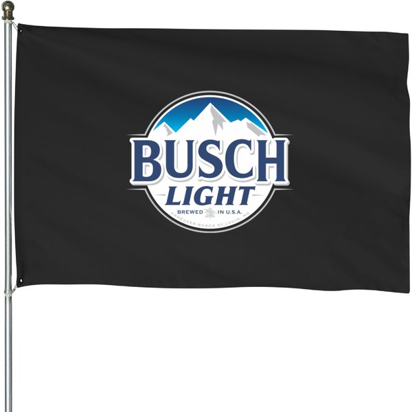 Busch Cool Light Ice House Flags-image