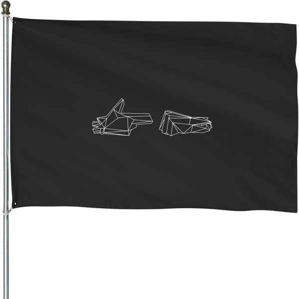 Run The Jewels 4 Wireframe House Flags-image