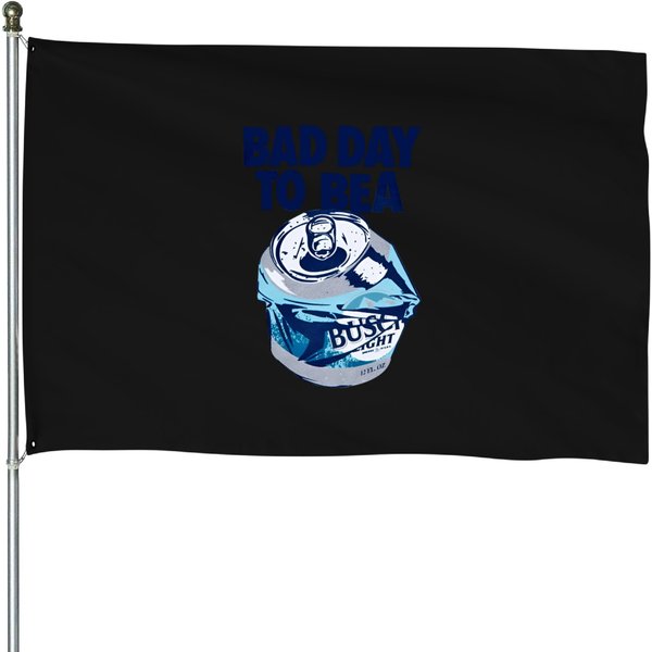 Busch Bad Day To Be Light House Flags-image