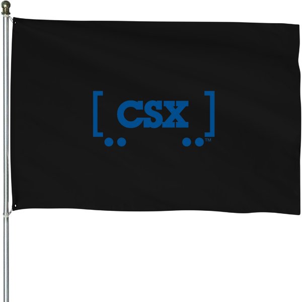 Csx Train Logo House Flags-image
