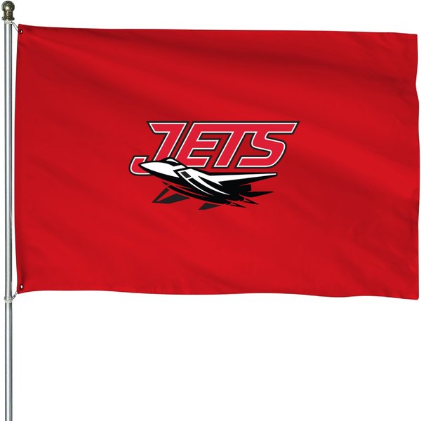 Northern Oklahoma College Enid Jets In Enid House Flags-image