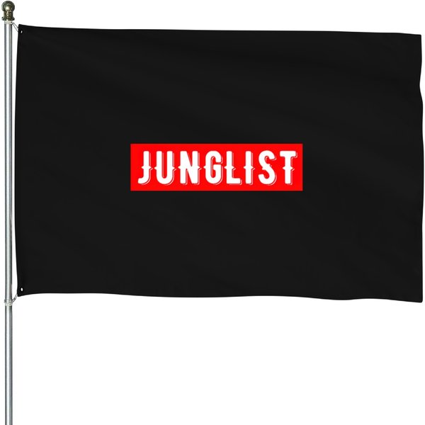 Drum And Bass Junglist House Flags-image