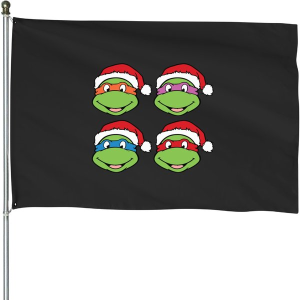 Teenage Mutant Ninja Turtles - Christmas - Ninja Turtles - House Flags-image
