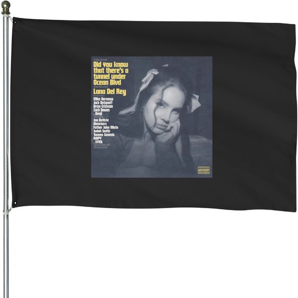 Lana Del Rey - Did You Know That There's A Tunnel Under Ocean Blvd House Flags-image
