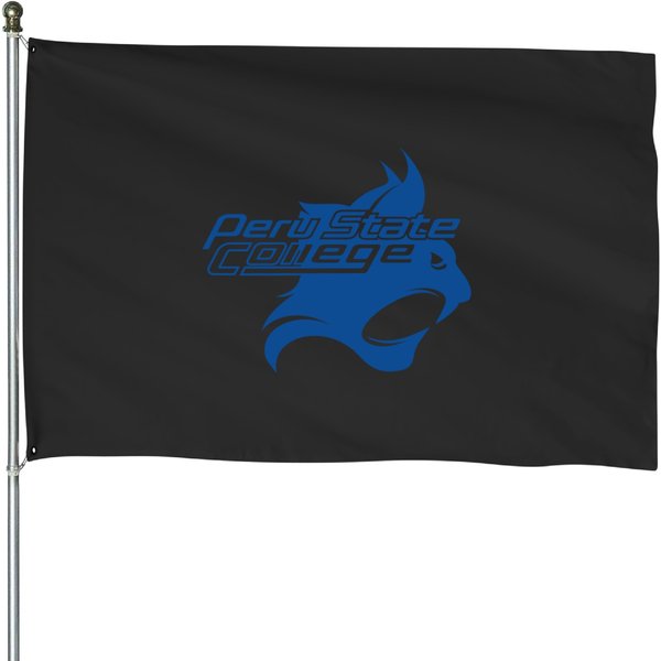 Peru State Bobcats College Sport Team House Flags-image
