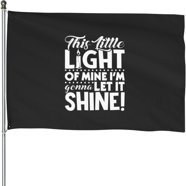 This Little Light Of Mine House Flags House Flags-image