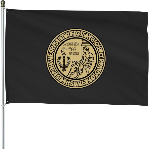 University Of Colorado Studies Design House Flags-image