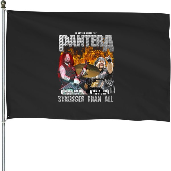 Mayhem Skull Dimebag Darrell House Flags-image
