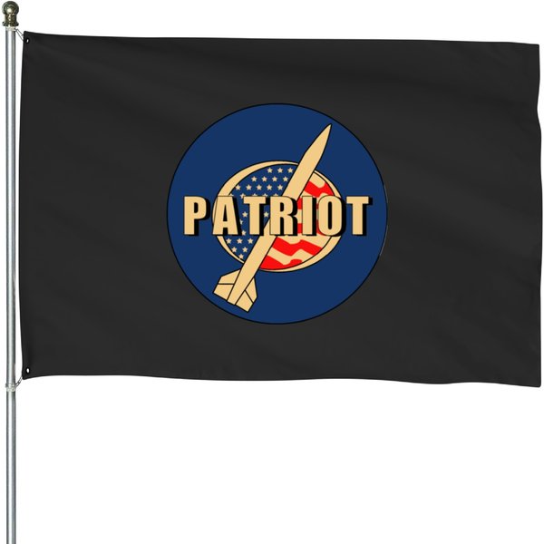 Emblem Patriot Missile House Flags-image