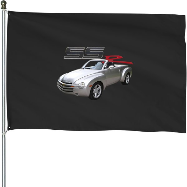 Ssr 2004 Silver Ssr On Front And Back Baseball Caps House Flags-image