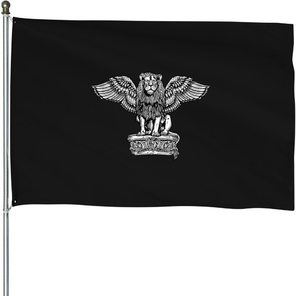 Winged Lion House Flags-image