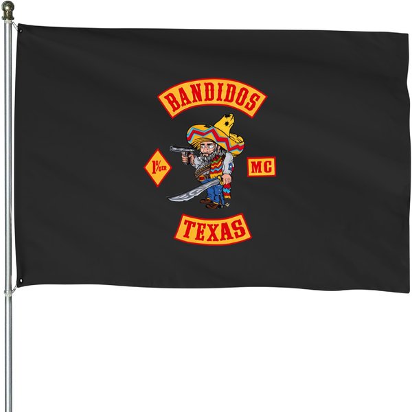Bandidos Texas House Flags-image