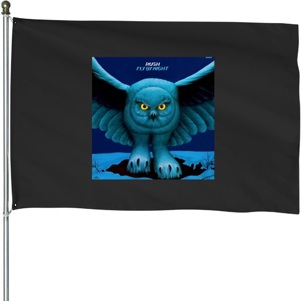 Rush Band Fly By Night House Flags-image