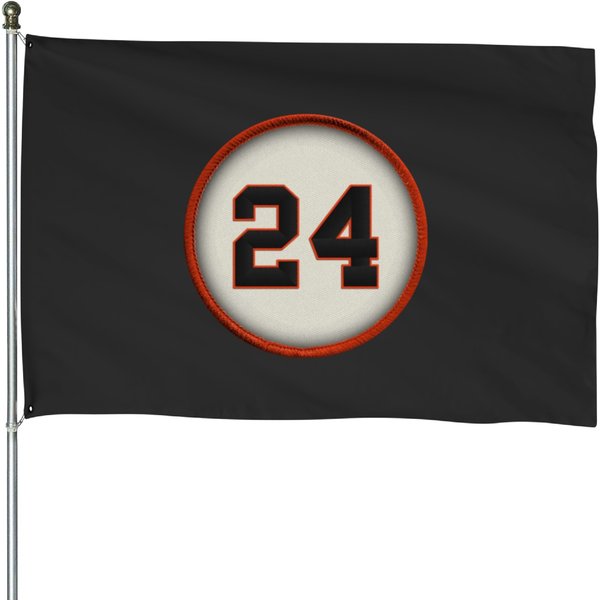 Say Hey 24 (Alt Version) - Willie Mays - House Flags-image
