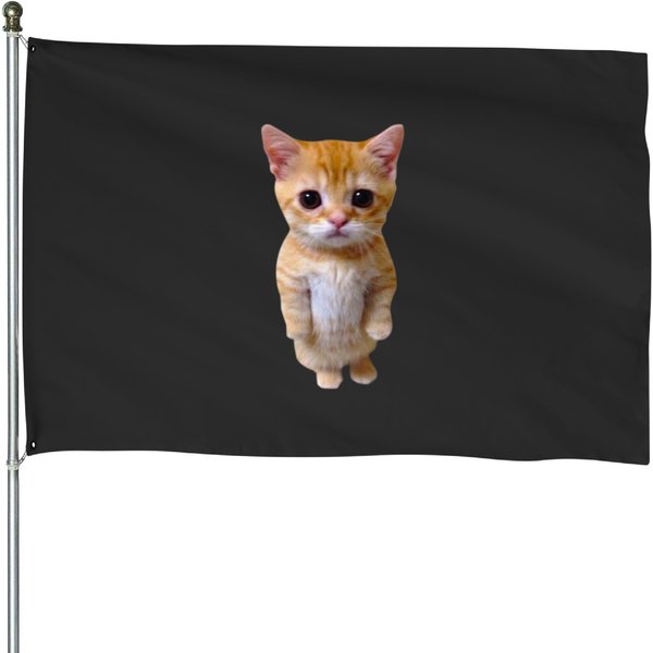 El Gato Kitty House Flags-image