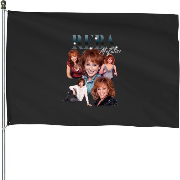 Reba Mcentire House Flag For Country Music Fans-image