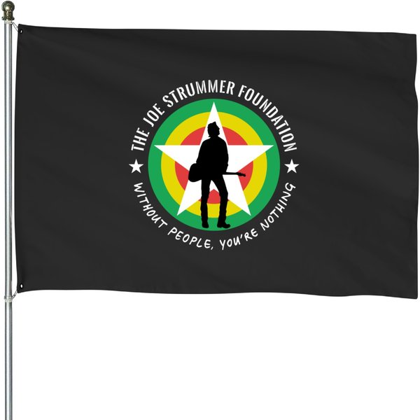 Joe Strummer The Clash Foundation Combat Rock House Flags-image