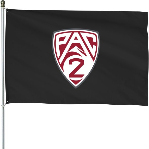 Washington State Pac 2 Logo House Flags-image