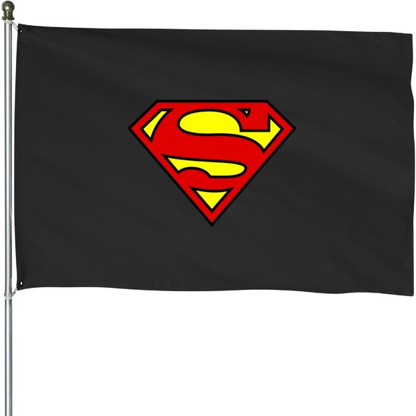 Dc Originals Superman Shield House Flags House Flags Mens Unisex-image