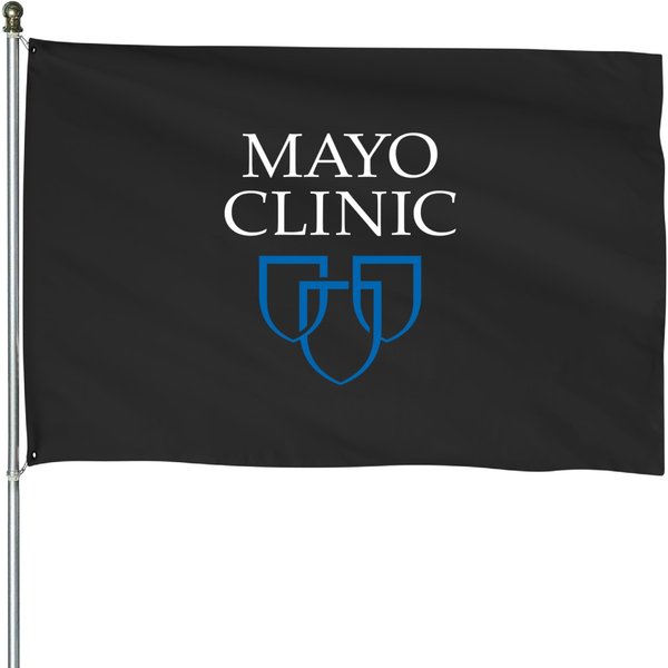 Mayo Clinic Logo House Flags-image