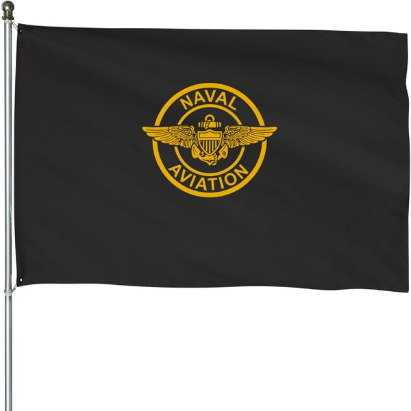 Naval Aviation Wings Patch House Flags-image