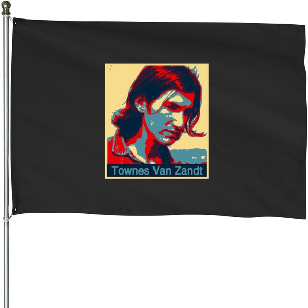 Townes Van Zandt House Flags-image