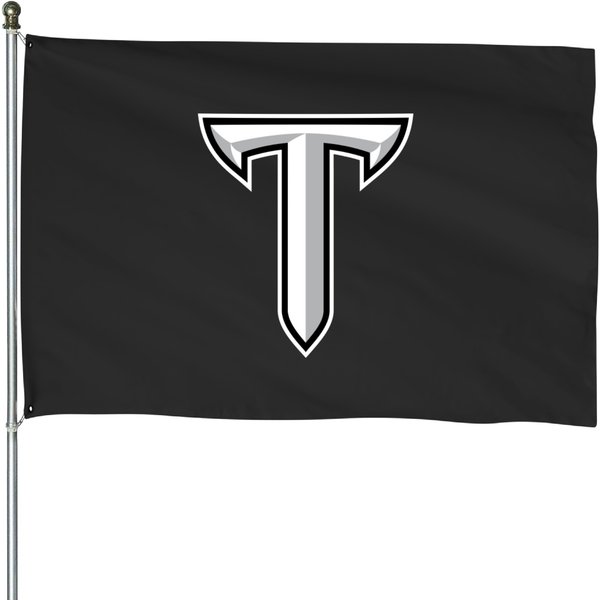 The Troy University Trojans Athletic House Flags-image
