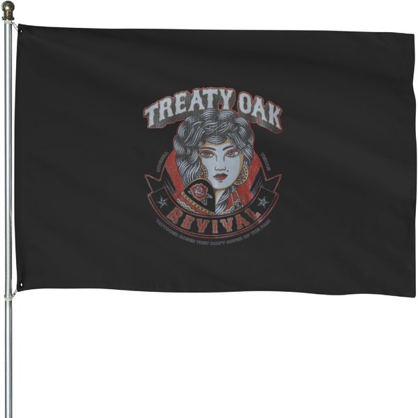 Treaty Oak Revival - Rose Tattoo House Flags-image