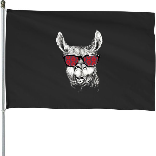 Phish Llama Fresh Essential House Flags-image