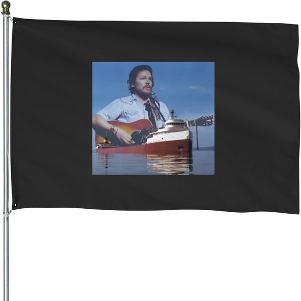 Gordon Lightfoot And Edmund Fitzgerald House Flags-image