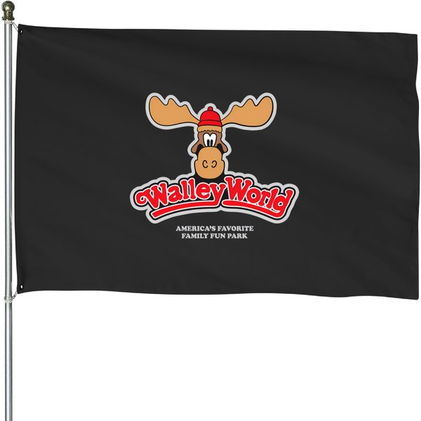 Walley World House Flags-image