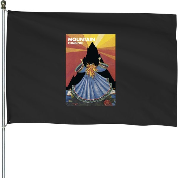 Mountain Climbing! 1970 House Flags-image