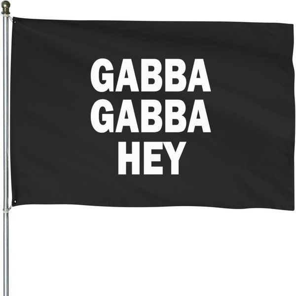 The Ramones Gabba Gabba Hey House Flags-image
