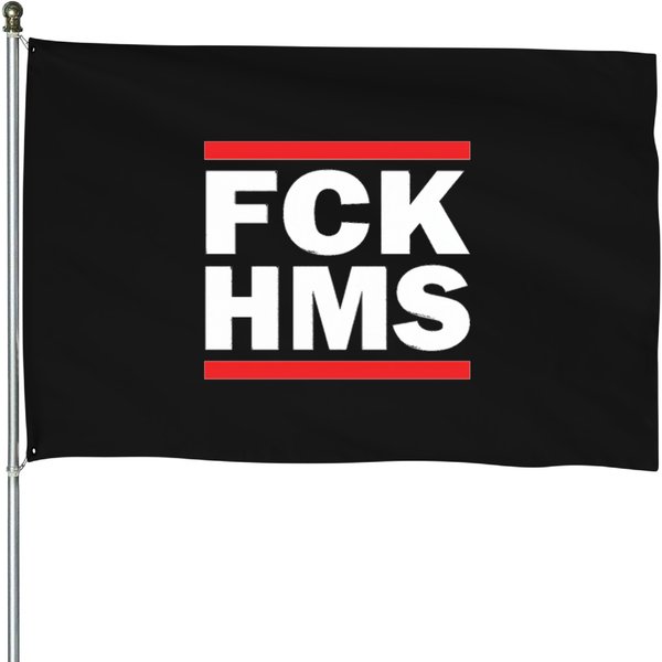 Fck Hms T-Shirt House Flags-image