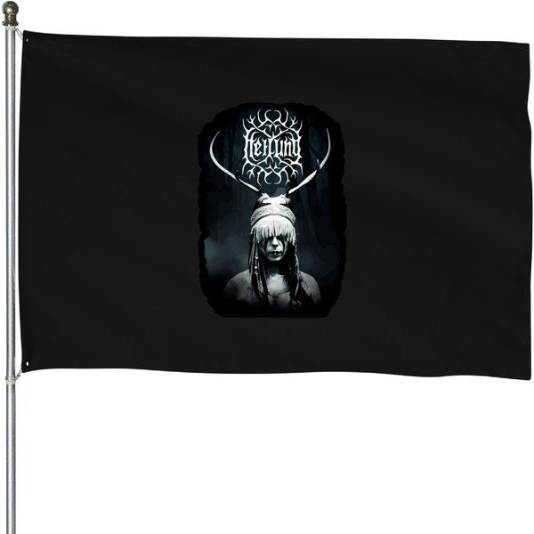 Heilung Music Art (2) T-Shirt House Flags-image