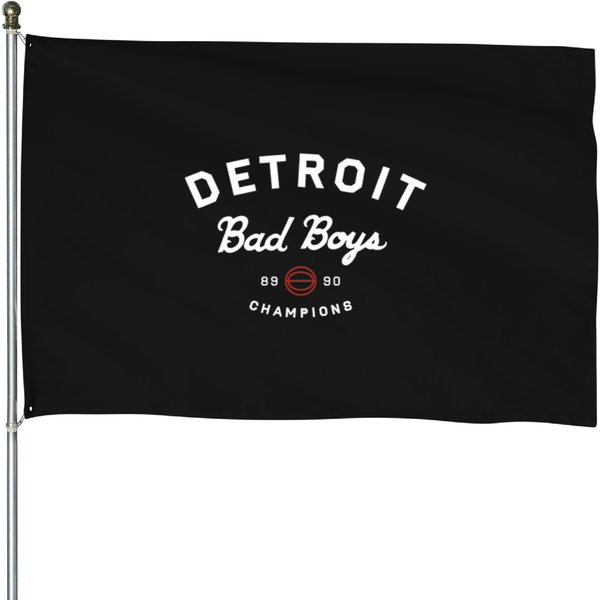Detroit-Bad-Boys T-Shirt House Flags-image