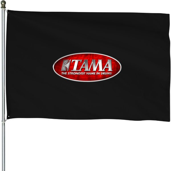 Tama Drum Logo Essential T-Shirt House Flags-image