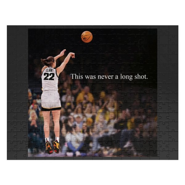 Caitlin Clark This Was Never A Long Shot Jigsaw Puzzles-image