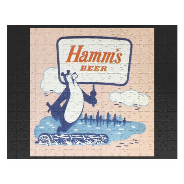 Vintage Hamm's Beer Bear - Hamms Beer - Jigsaw Puzzles