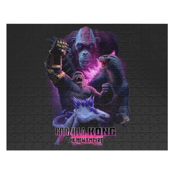 God Zilla X Kong The New Empire 2024 Jigsaw Puzzles, God Zilla X Kong Jigsaw Puzzles
