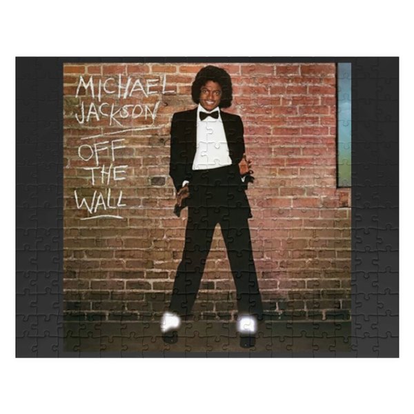 Small Black Jigsaw Puzzles Micheal Jackson Off The Wall Jigsaw Puzzles-image